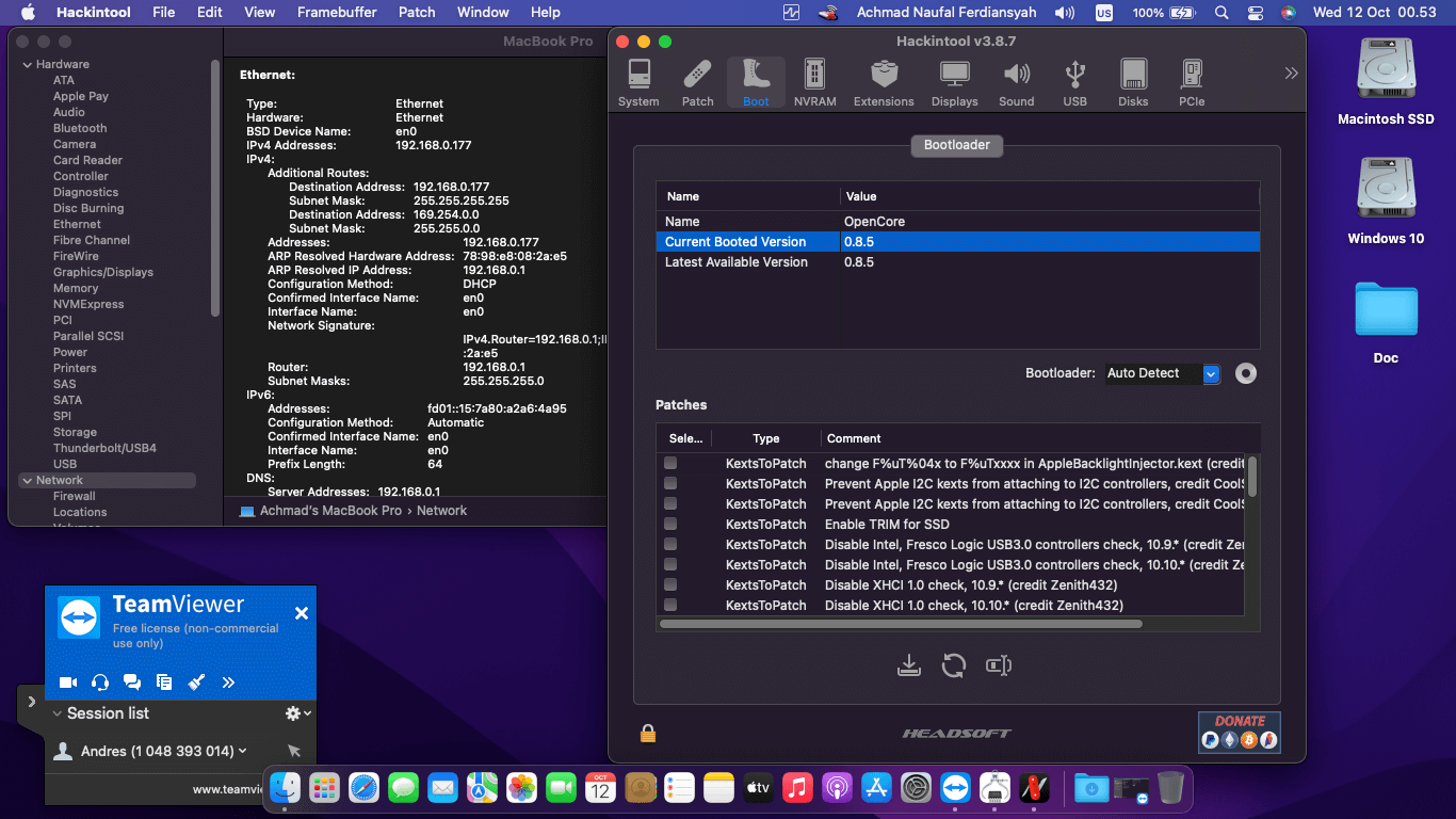Asus A456UR GA092D 2nd [KabyLake   Intel HD 620 + I2C]   OpenCore 9